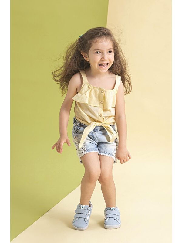 Smart Walker Canvas Play Lila Barefoot Çocuk Ayakkabı - Görsel 5