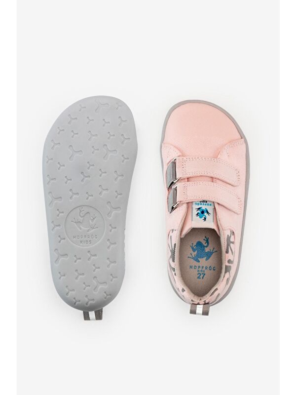 Smart Walker Canvas Play Toz Pembe Barefoot Çocuk Ayakkabı - Görsel 8