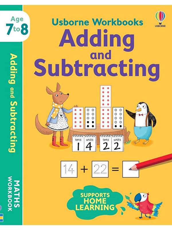 Usborne Publishing Usborne Workbooks: Adding and Subtracting 7-8