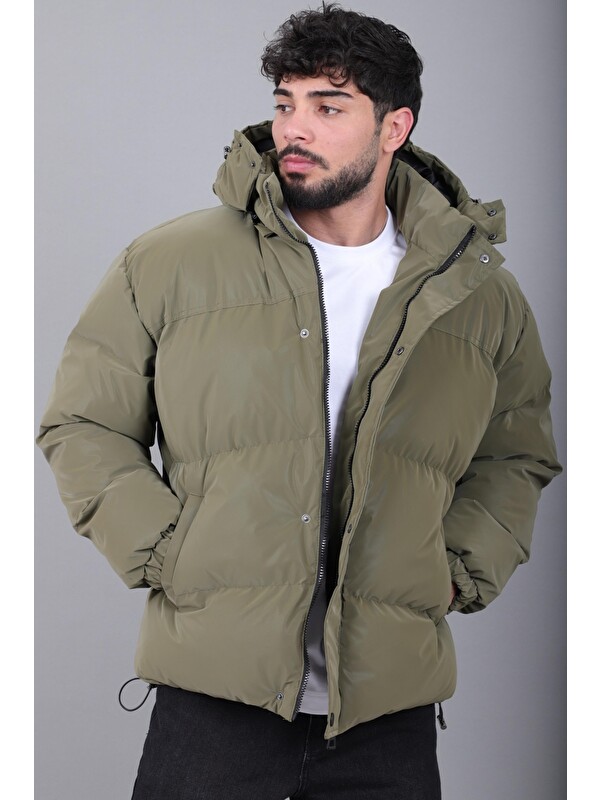 Stilkombin Oversize Nova Karbon Şişme Mont Kaban PLDP 3029_50512