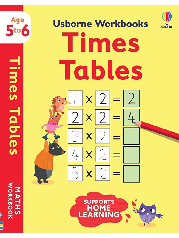 Usborne Publishing Usborne Workbooks: Times tables 5-6