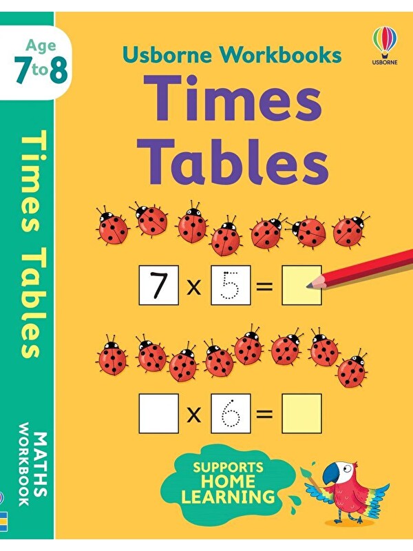 Usborne Publishing Usborne Workbooks: Times Tables 7-8
