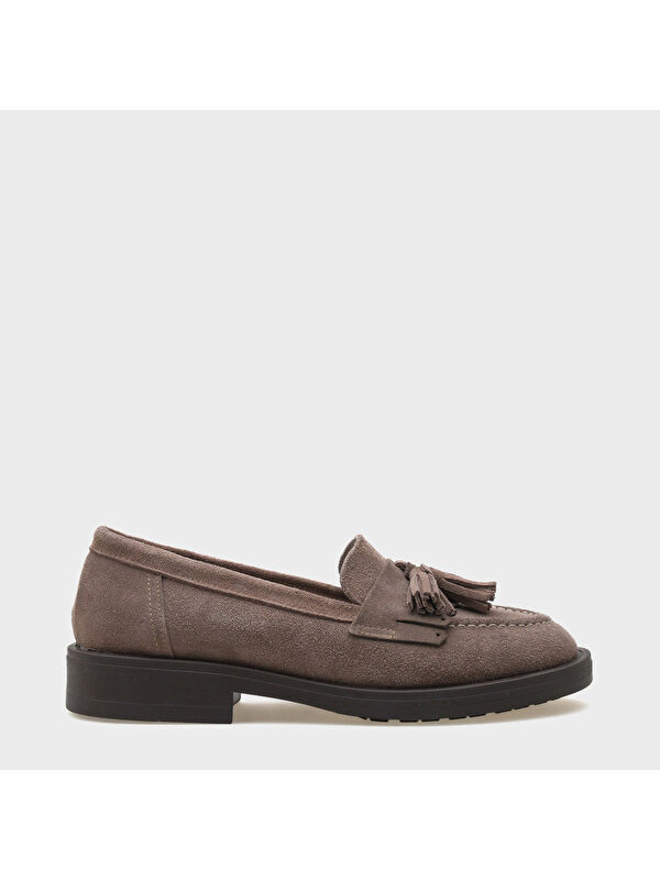 Capone Outfitters Tish Kadın Hakiki Süet Deri Loafer