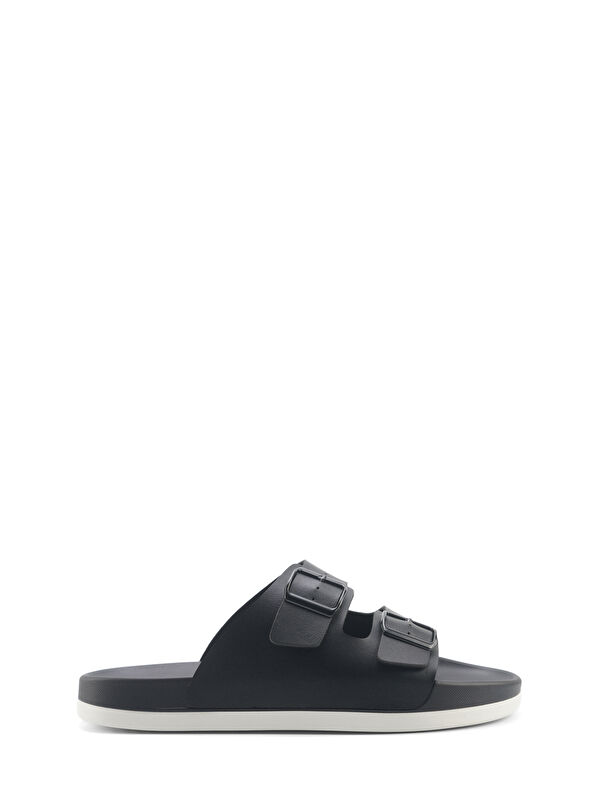 408064.M5FX Siyah Erkek Terlik - Görsel 2