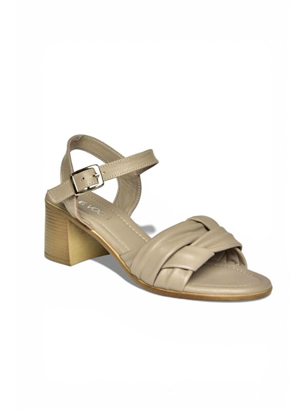 Fox Shoes Bej Fox Shoes Sandalet Kadın P555456303