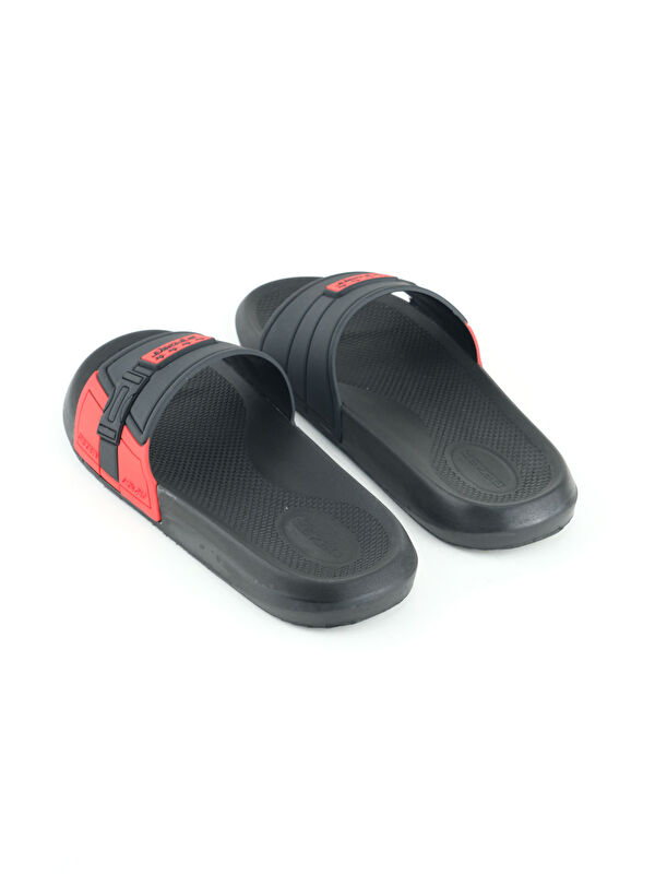 Sport Erkek Yazlık PU Islak Zemine Uygun Günlük Ev Banyo Bahçe Havuz Terlik - Görsel 5