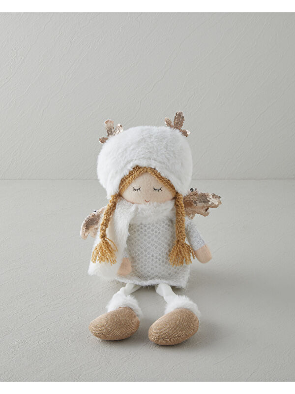 English Home Angel Dekoratif Obje 46 cm Beyaz