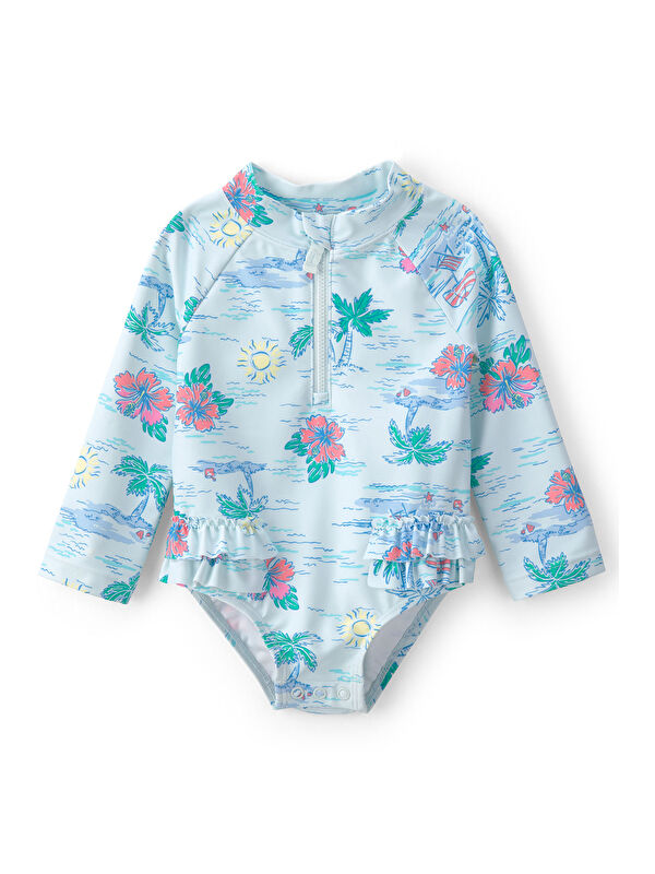 Carter's Kız Bebek Güneş Koruyucu Mayo 6 Ay-24 Ay Çok Renkli