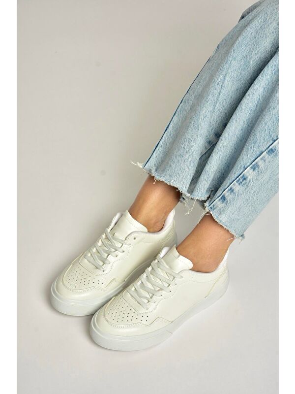 Fox Shoes Beyaz Kadın Spor Y973890109