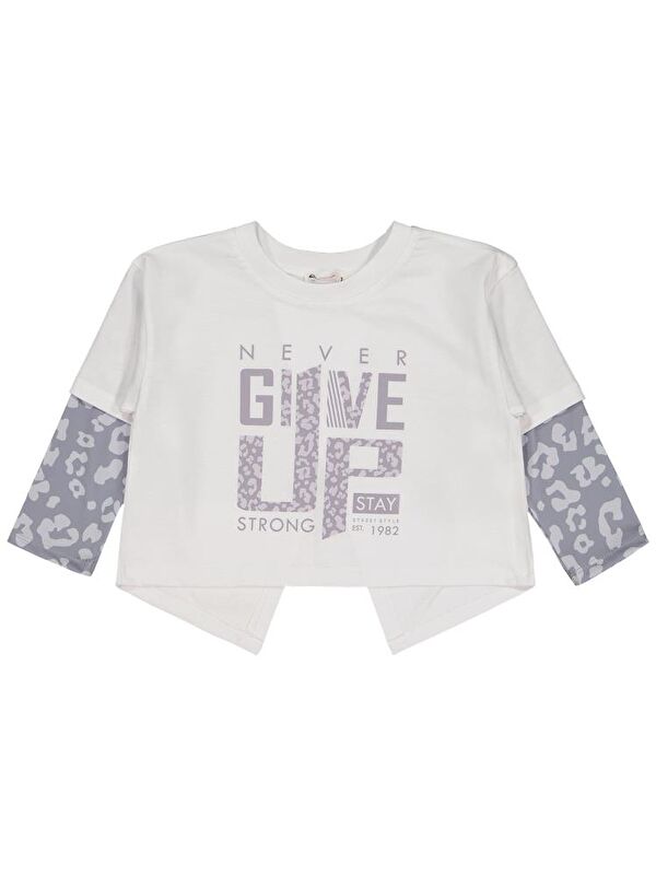 Civil Girls Leopar 2-5 Yaş Sweatshirt
