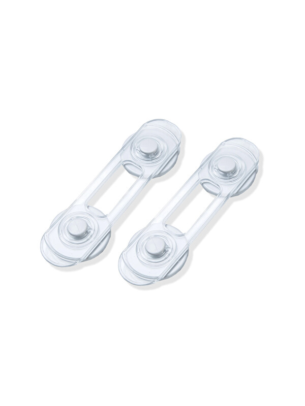 Babyjem 894 Çok Amaçlı Kilit Çoklu Paket Şeffaf 12 Adet