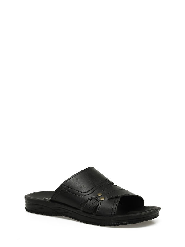 608015.M5PR Siyah Erkek Terlik - Görsel 3