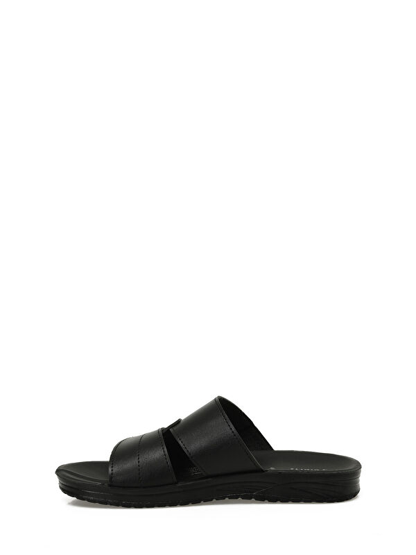 608015.M5PR Siyah Erkek Terlik - Görsel 4