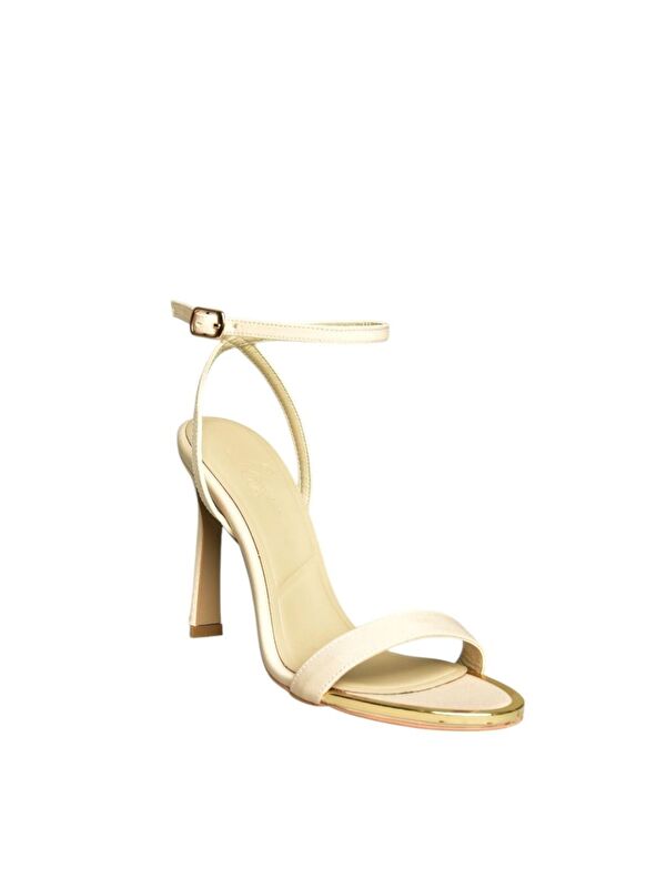 Bej Kadın Topuklu Ayakkabı U6766062 - Görsel 3