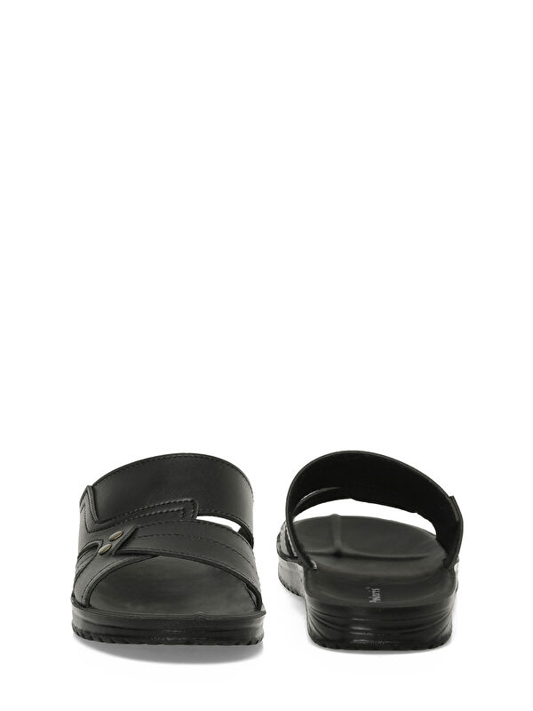 608015.M5PR Siyah Erkek Terlik - Görsel 6