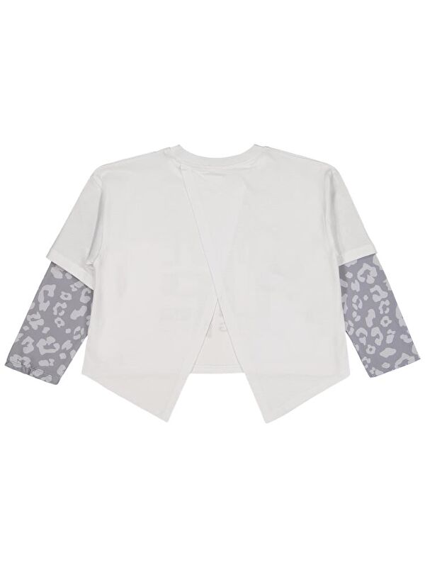 Civil Girls Leopar 10-13 Yaş Sweatshirt
