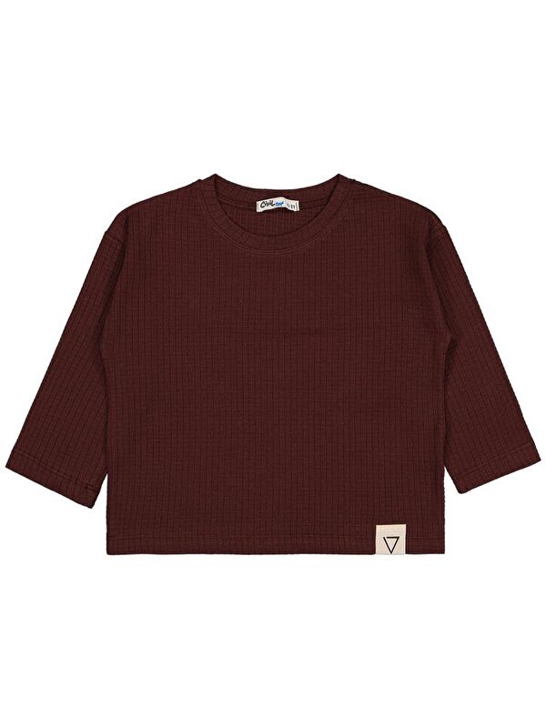 Civil Boys Jakar Petek 2-5 Yaş Sweatshirt - Bordo 5-6 Yaş