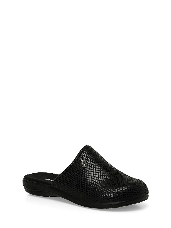 609014.Z5PR Siyah Kadın Ev Terliği - Görsel 3