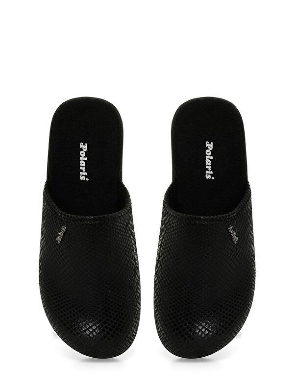 609014.Z5PR Siyah Kadın Ev Terliği - Görsel 5