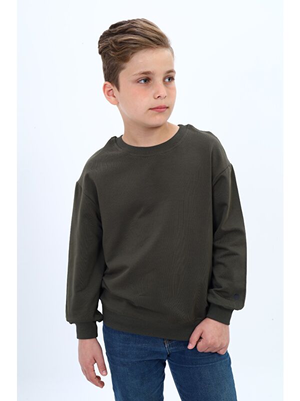 Toontoykids Erkek Çocuk Baskılı Sweatshirt
