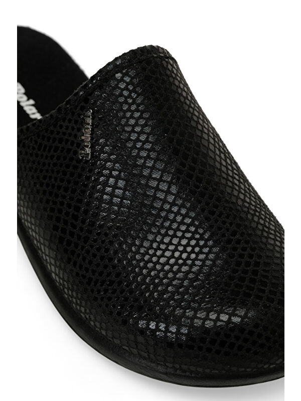 609014.Z5PR Siyah Kadın Ev Terliği - Görsel 8