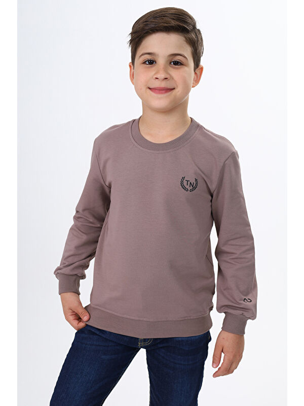 Toontoykids Erkek Çocuk Baskılı Sweatshirt