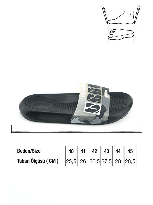 Erkek Yazlık PU Islak Zemine Uygun Ev Banyo Bahçe Havuz Terlik - Görsel 3