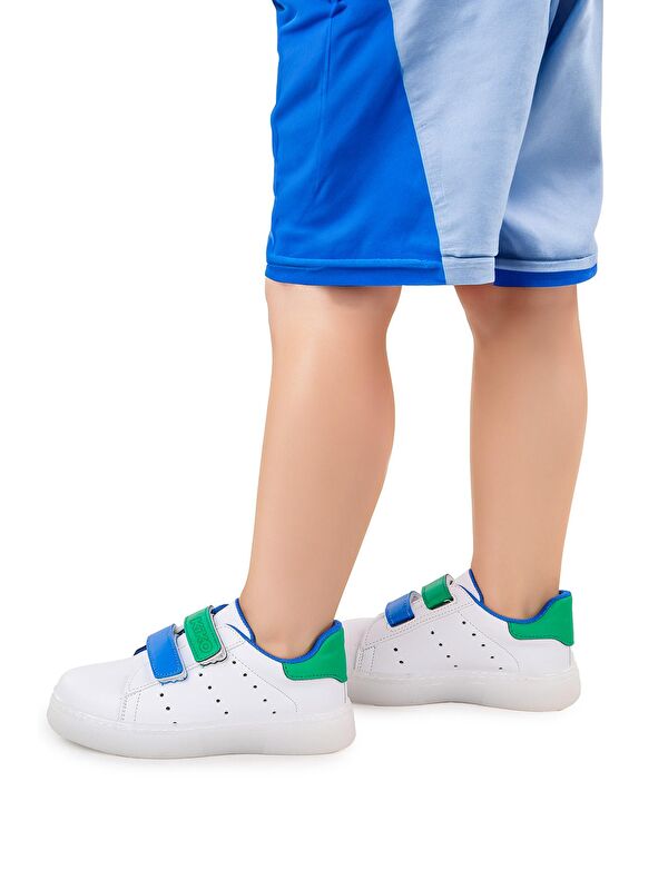 Royzo Cırtlı Işıklı Erkek Çocuk Spor Ayakkabı - Görsel 3