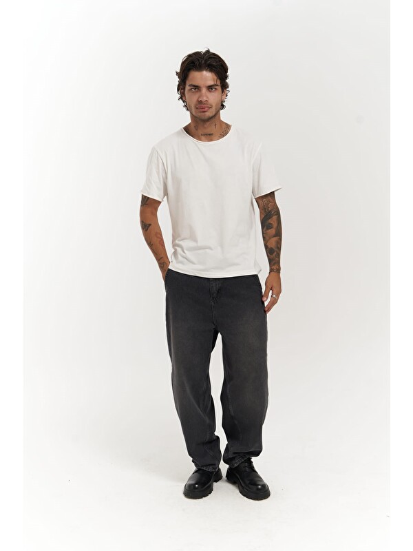 Mai Collection Lars Siyah Erkek Jean Pantolon