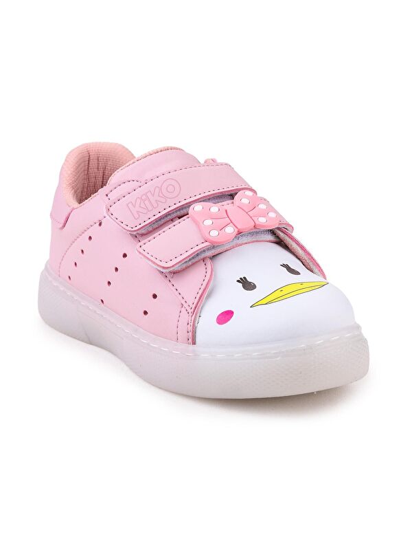 Bart Cırtlı Işıklı Kız Çocuk Spor Ayakkabı - Görsel 5