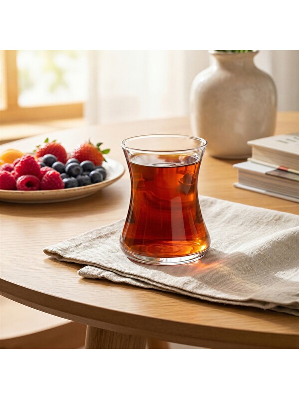 LAV Lal Cam Çay Bardağı 6 Kişilik 170 ml