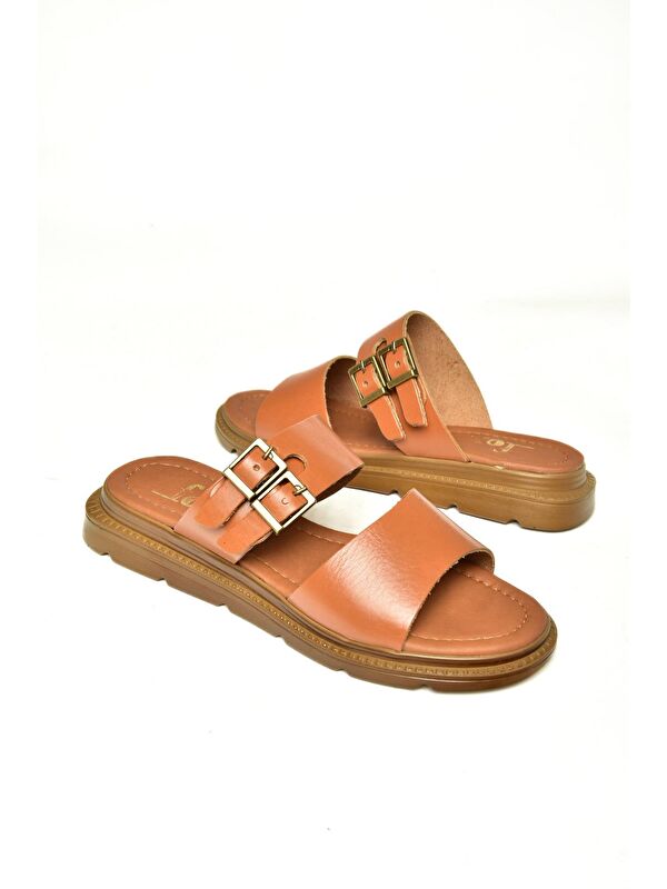 U2910995 Taba Kadın Terlik - Görsel 5