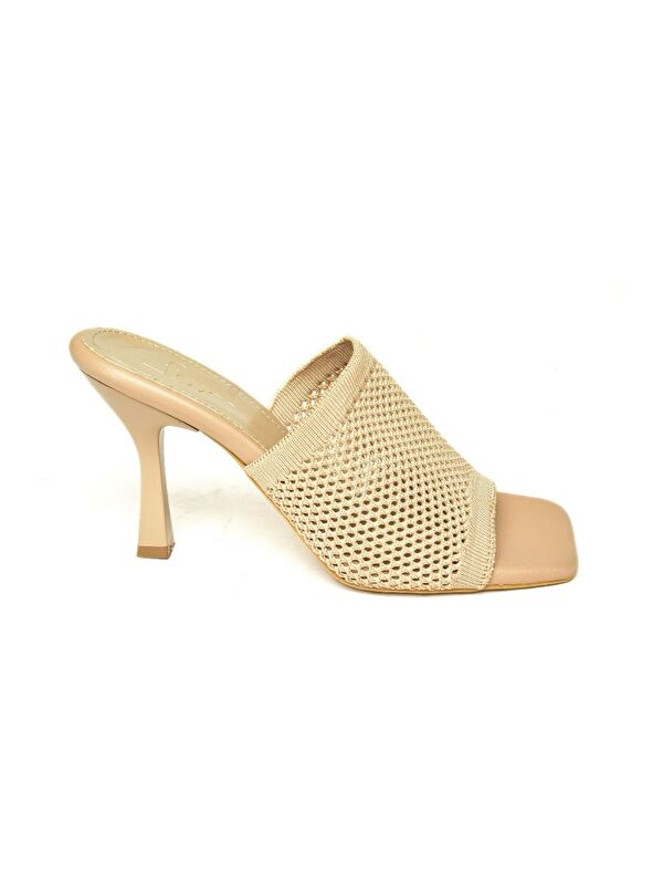 P5900333 Nude Kadın Terlik - Görsel 4