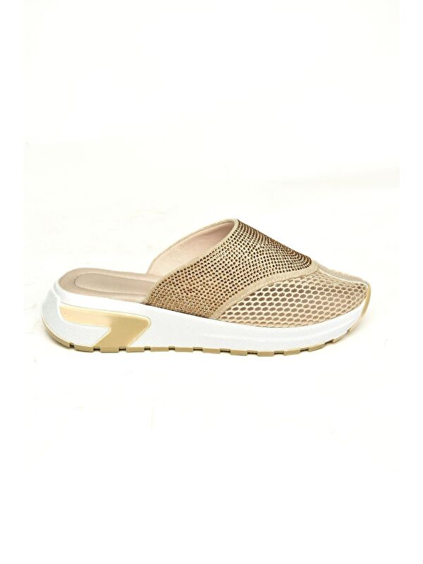 U3125144 Bej Kadın Terlik - Görsel 7