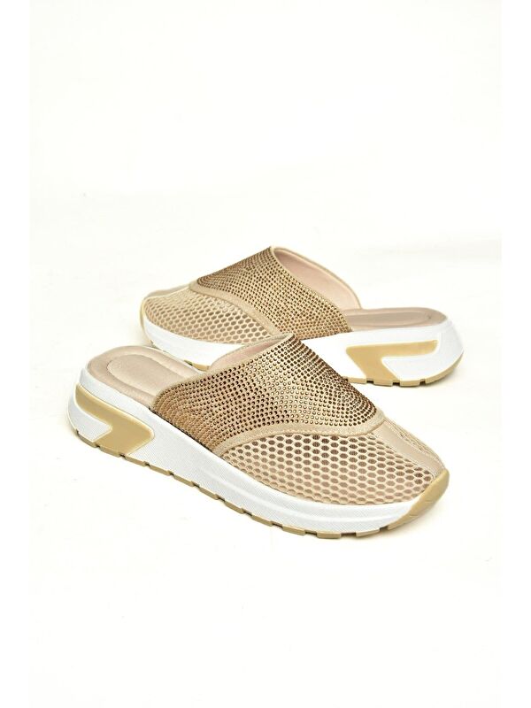 U3125144 Bej Kadın Terlik - Görsel 9