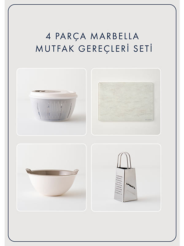 Bella Maison Marbella 4 Parça Mutfak Gereçleri Seti