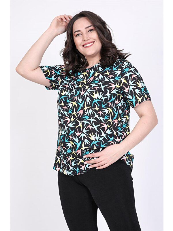 Mylinemoda Yuvarlak Yakalı Tişört