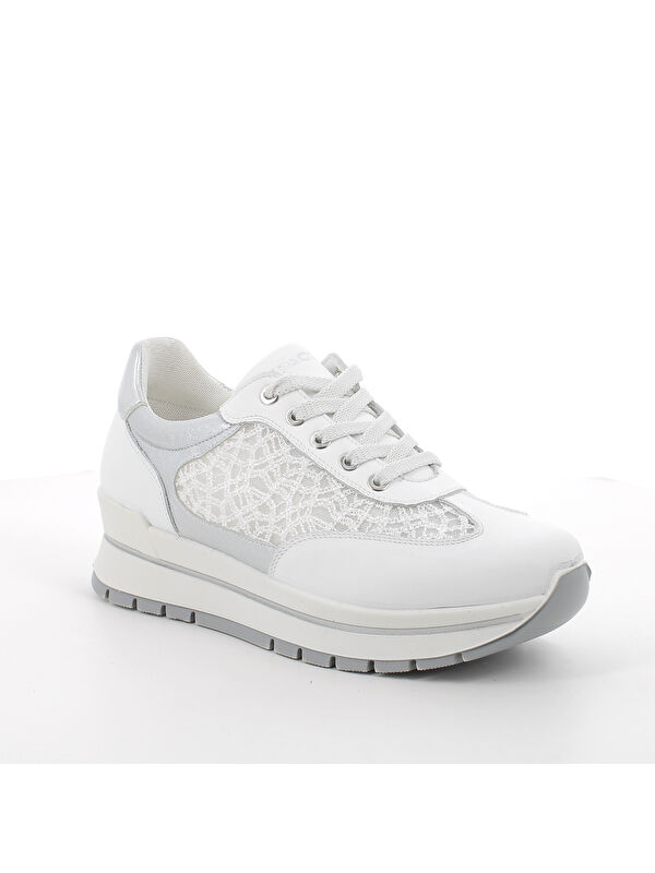 IGI&Co Kadın Sneaker 7660300 DNS 76603 NAP.SO/RET.GRAC Bianco