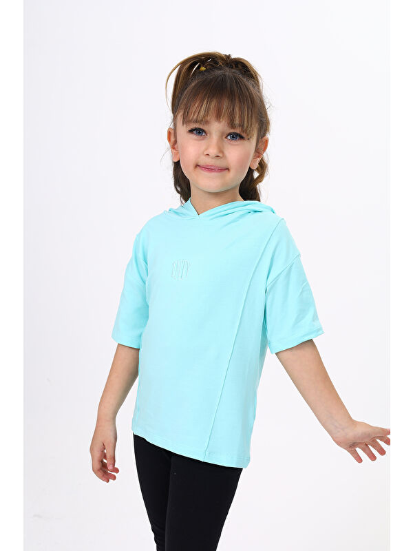Toontoykids Kız Çocuk Nakışlı Tişört