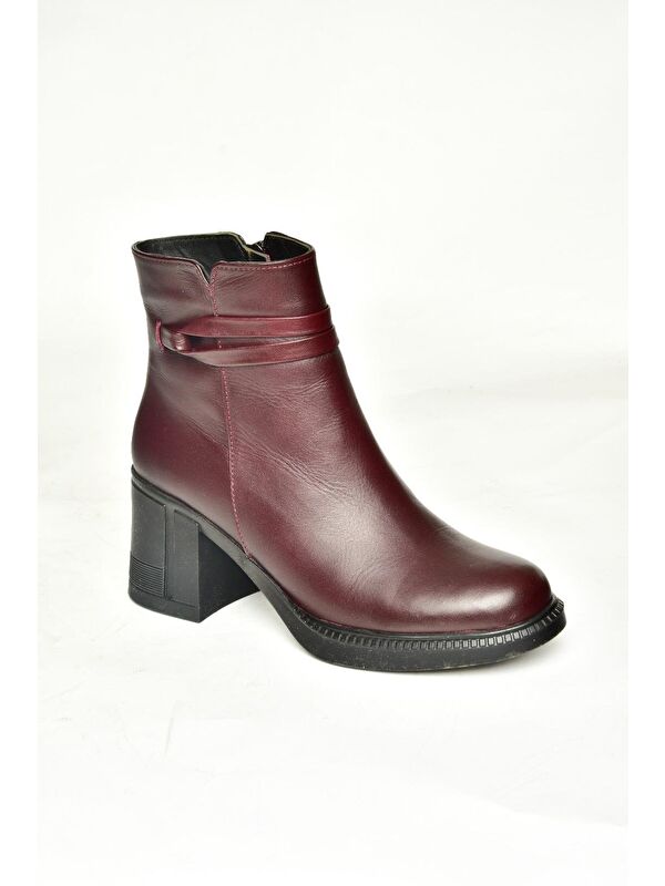 T6540352 Bordo Kadın Bot - Görsel 3