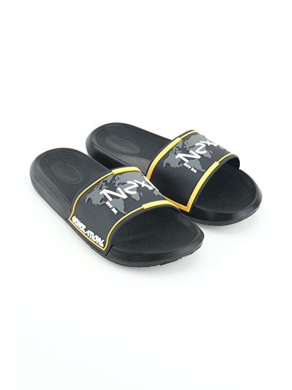 Erkek Yazlık PU Islak Zemine Uygun Ev Banyo Bahçe Havuz Terlik - Görsel 4