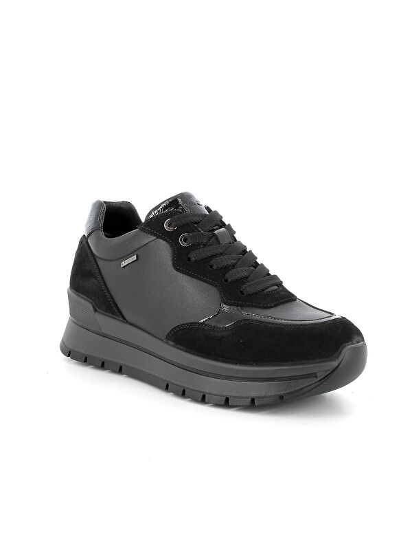 IGI&Co Kadın Sneaker 6674222 DNSGT 66742 SCAMOS/Nappa SO Nero/Nero