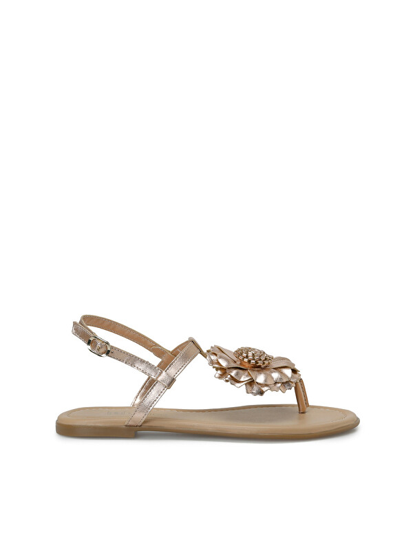 Butigo 26S-8048 Bronz Kadın Düz Sandalet