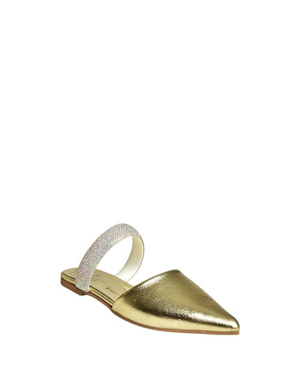 Altın Kadın Terlik U5904918 - Görsel 3