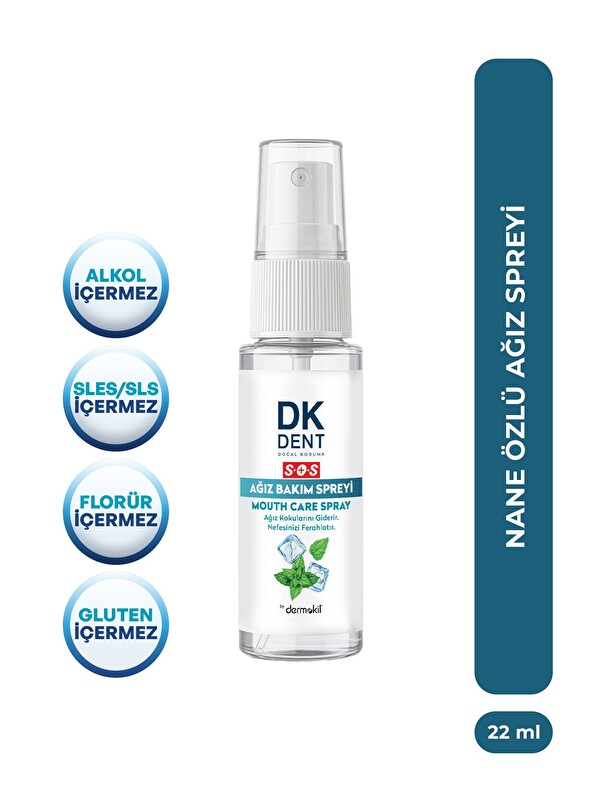 DKDENT Nane Özlü Ağız Kokusu Önleyici Sprey 22 ml