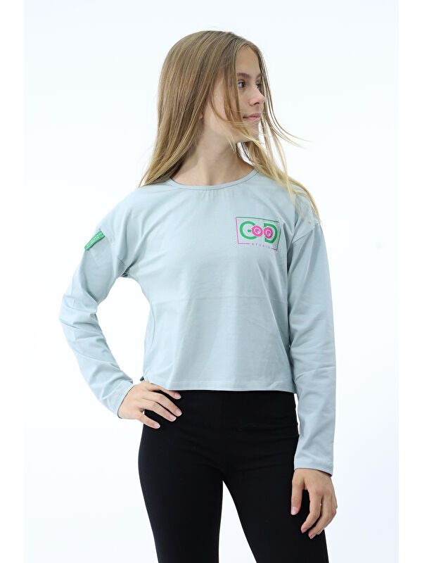 Toontoykids Kız Çocuk Baskılı Tişört