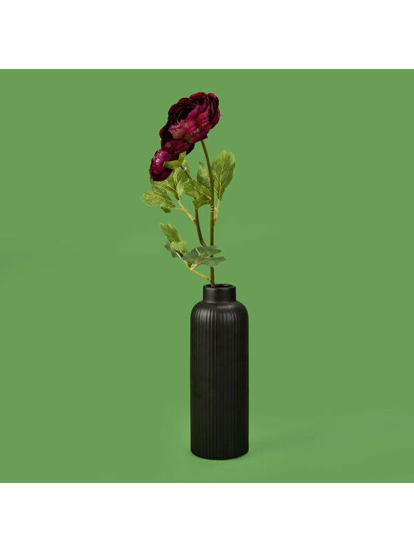 Evidea Deco Rose Dal Çiçek - Koyu Pembe - 66 cm