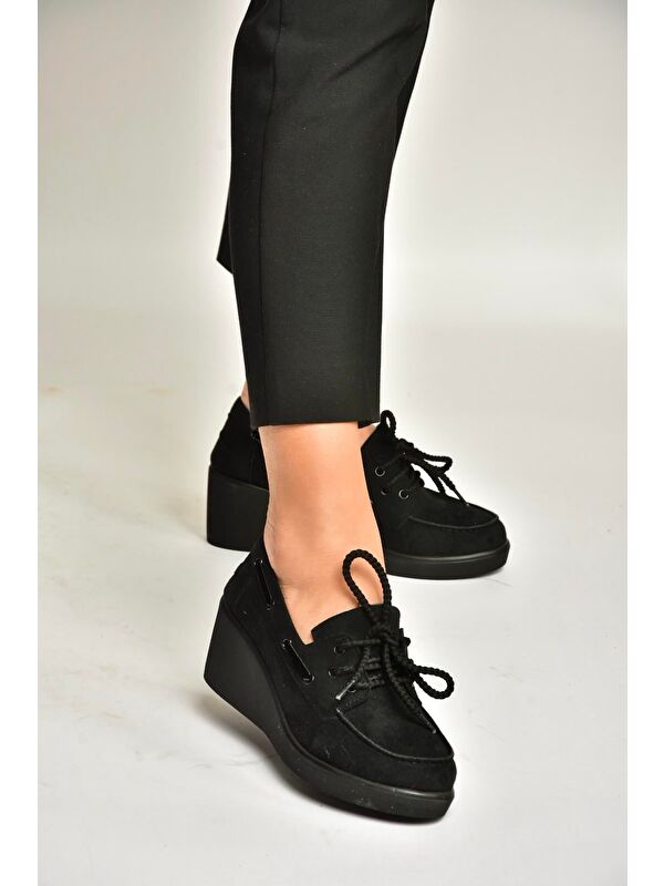 Fox Shoes Siyah Fox Shoes Ayakkabi Kadın Y602006402