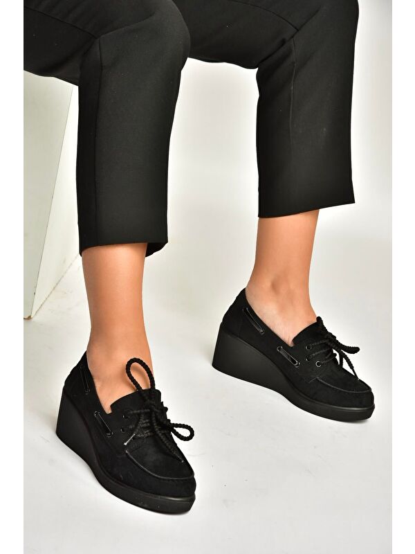 Fox Shoes Siyah Fox Shoes Ayakkabi Kadın Y602006402