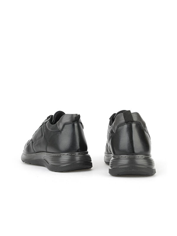 Erkek Hakiki Deri Ayakkabı 1531002Z2089 Siyah - Görsel 4